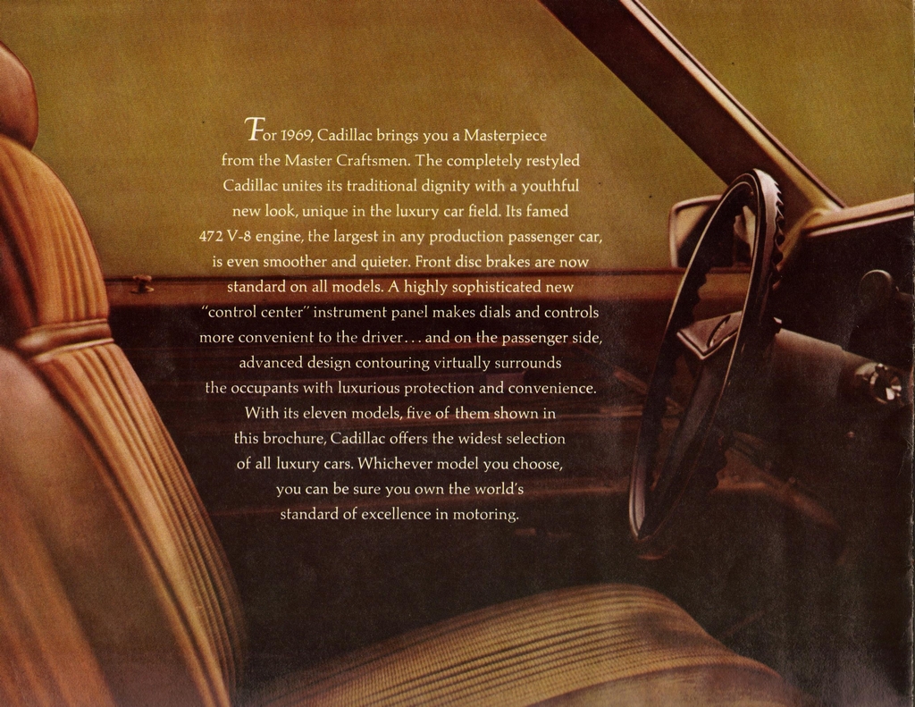 1969 Cadillac Brochure Page 15